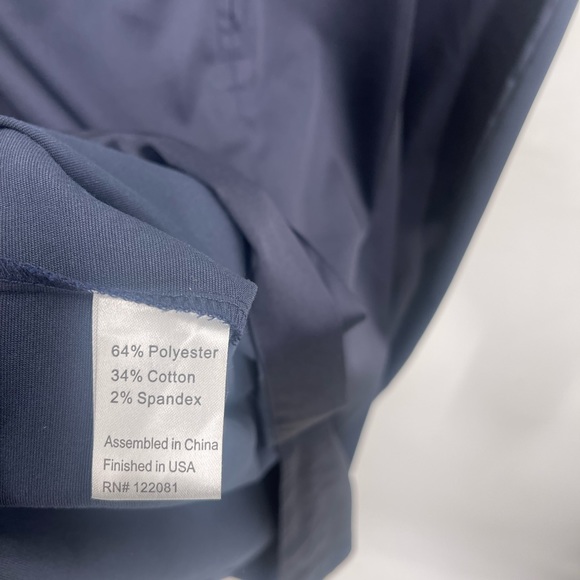 Tatyana Bettie Page Dress Pencil Wiggle Navy Blue White Lady Luck Retro Size XXL - Picture 6 of 9